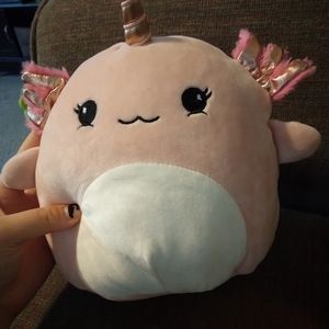 Squishmallows Axolotl unicorn